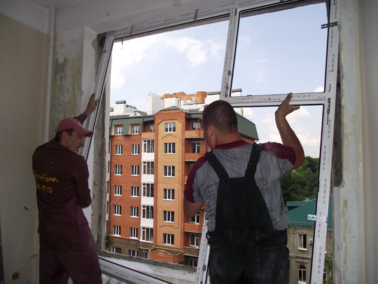 профессиональная установка пластиковых окон в доме Краснознаменск