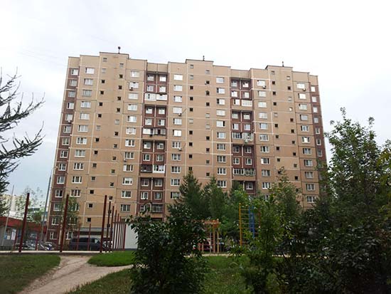 Остекление балкона в доме серии П 46 Краснознаменск