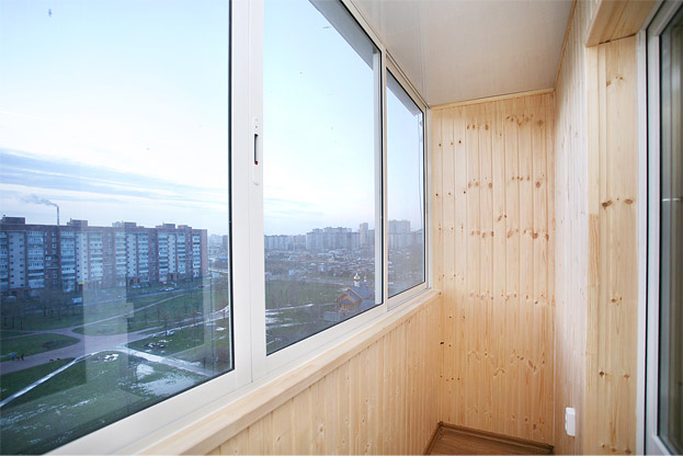 Остекление окон ПВХ лоджий и балконов пластиковыми окнами Краснознаменск